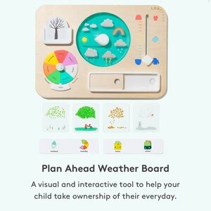 Interactive Weather Learning Board - Multicolor